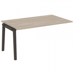 Проходной наборный элемент переговорного стола Рива ONIX WOOD OW.NPRG-4 Тиквуд Светлый/Темный