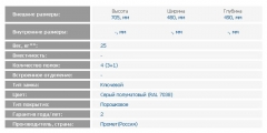 Тумба мобильная ЗМК Промет Тумба BFC-70/4