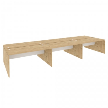 Рабочая станция Рива ONIX O.D.RS-6.4.7 Тиквуд Светлый/Белый