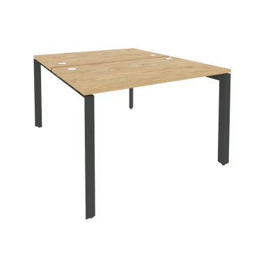 Рабочая станция на П-образном м/к Рива ONIX O.MP-D.RS-2.2.7 Тиквуд Светлый/Антрацит
