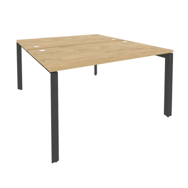 Рабочая станция на П-образном м/к Рива ONIX O.MP-D.RS-2.3.8 Тиквуд Светлый/Антрацит