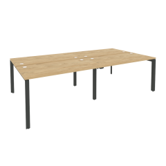 Рабочая станция на П-образном м/к Рива ONIX O.MP-D.RS-4.3.7 Тиквуд Светлый/Антрацит