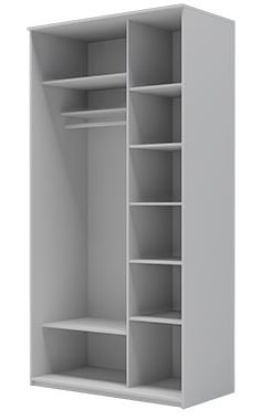 Шкаф-купе Аллоджио Хит-23-17-11 Ясень шимо темный