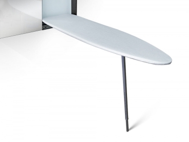 Шкаф со встроенной гладильной доской Shelf-on Iron Slim левый, купе Венге