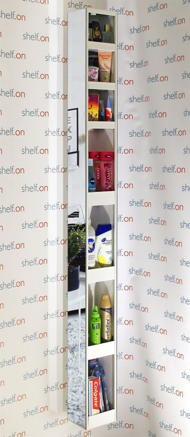 Поворотный шкаф Shelf-on в белом стекле Iglu White Белый