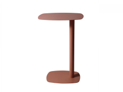 Журнальный столик Stool Group Eanna L металл коралловый