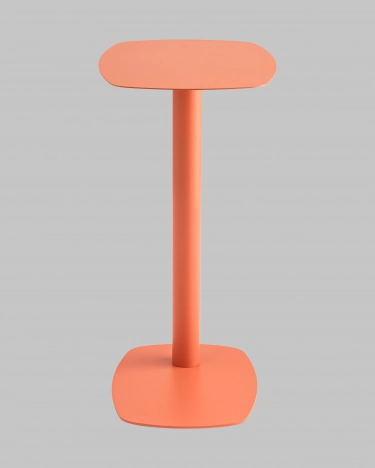 Журнальный столик Stool Group Eanna S металл коралловый