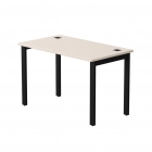 Стол прямой на металлокаркасе, опоры 90 гр Everprof Everprof EVO 254S006 Кашемир Черный