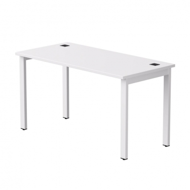 Стол прямой на металлокаркасе, опоры 90 гр Everprof Everprof EVO 254S007 Белый