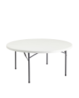 Стол круглый складной Stool Group Кейт 160 см Белый