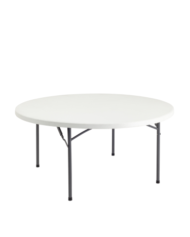 Стол круглый складной Stool Group Кейт 160 см Белый