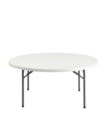 Стол круглый складной Stool Group Кейт 160 см Белый