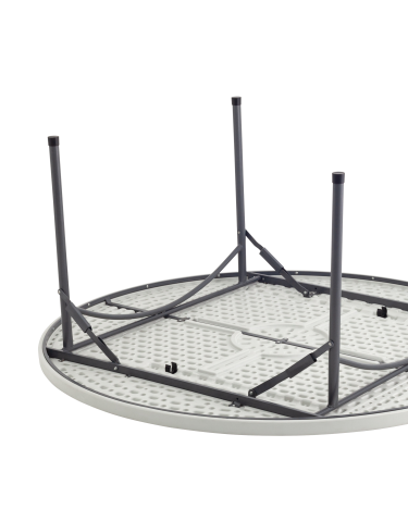 Стол круглый складной Stool Group Кейт 160 см Белый