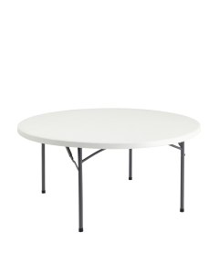 Стол круглый складной Stool Group Кейт 160 см Белый
