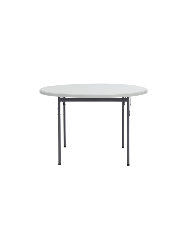 Стол круглый складной Stool Group Кейт 116 см Белый