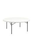 Стол круглый складной Stool Group Кейт 180 см Белый