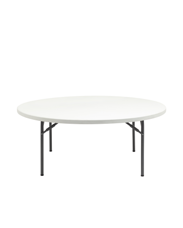 Стол круглый складной Stool Group Кейт 180 см Белый