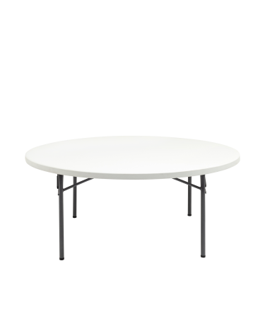 Стол круглый складной Stool Group Кейт 180 см Белый