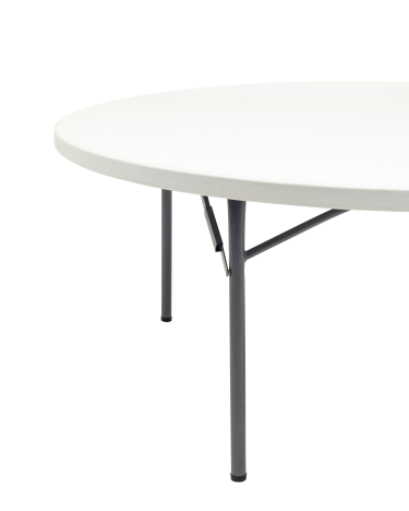 Стол круглый складной Stool Group Кейт 180 см Белый