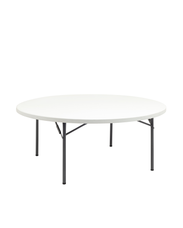 Стол круглый складной Stool Group Кейт 180 см Белый