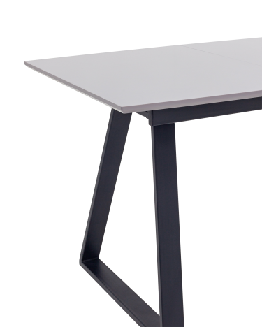 Стол обеденный раскладной Stool Group Детройт 120-160 Серый