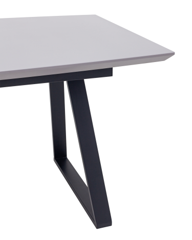 Стол обеденный раскладной Stool Group Детройт 160-200 Серый