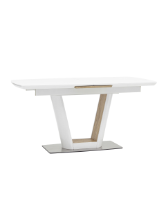 Стол обеденный раскладной Stool Group Атланта 160-200 Белый