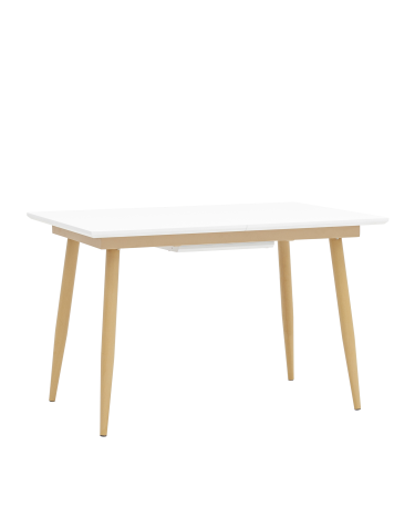 Стол обеденный Stool Group Стокгольм 120-160 Белый