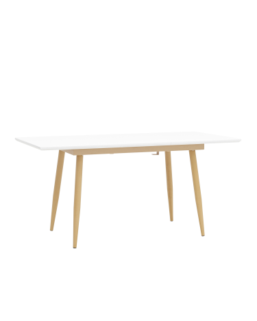 Стол обеденный Stool Group Стокгольм 120-160 Белый