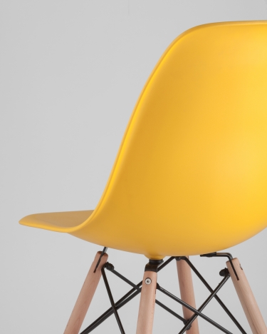Стул Stool Group Eames DSW Желтый