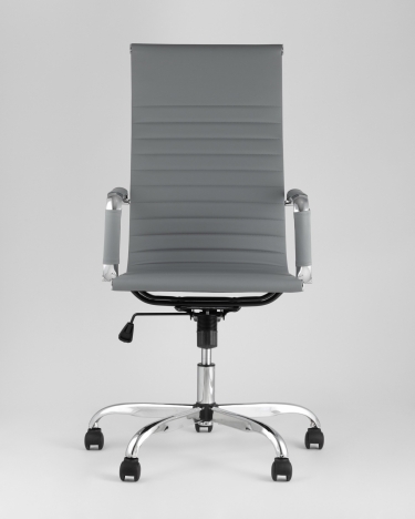 Кресло руководителя Stool Group TopChairs City Серое