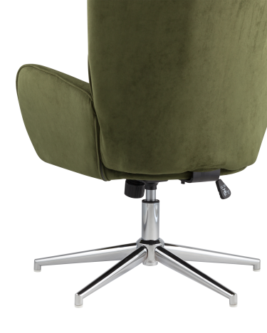 Кресло Stool group Филадельфия регулируемое, замша, хаки