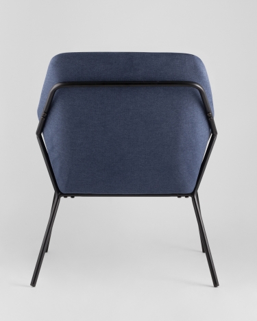 Кресло Stool Group Шелфорд Синее