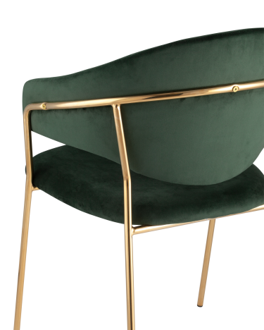 Стул мягкий Stool Group Эвита Зеленый