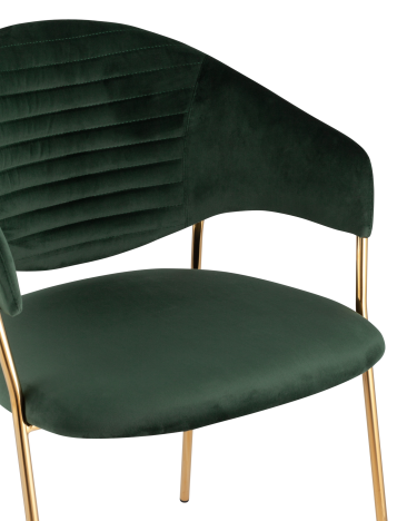 Стул мягкий Stool Group Эвита Зеленый
