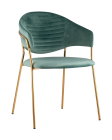 Стул мягкий Stool Group Эвита Мятный