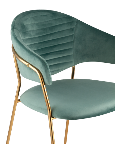 Стул мягкий Stool Group Эвита Мятный