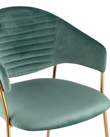 Стул мягкий Stool Group Эвита Мятный