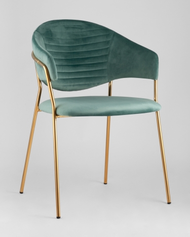Стул мягкий Stool Group Эвита Мятный