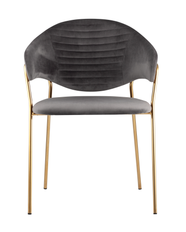 Стул мягкий Stool Group Эвита Серый