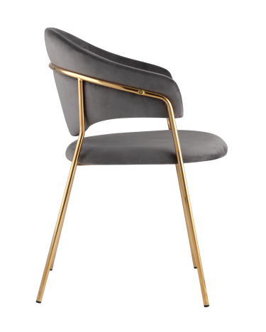 Стул мягкий Stool Group Эвита Серый