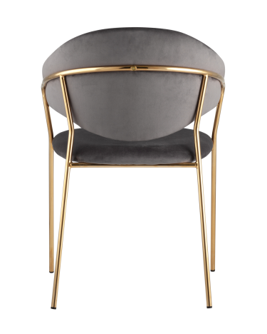 Стул мягкий Stool Group Эвита Серый