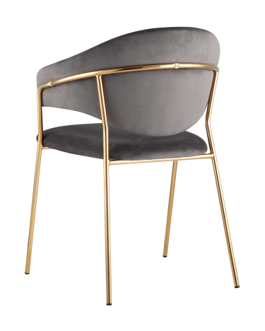 Стул мягкий Stool Group Эвита Серый