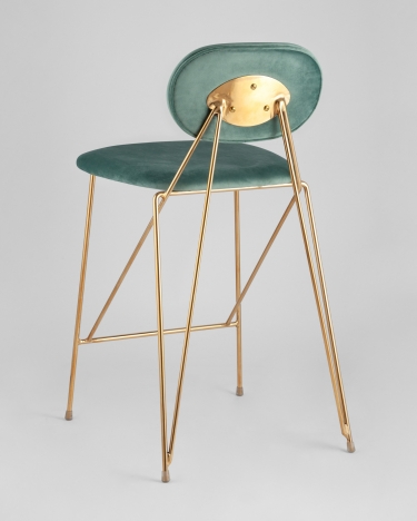 Стул полубарный Stool Group Элис Мятный
