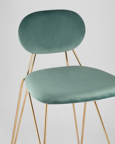 Стул полубарный Stool Group Элис Мятный