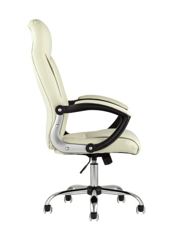 Кресло руководителя Stool Group TopChairs Tower Бежевое