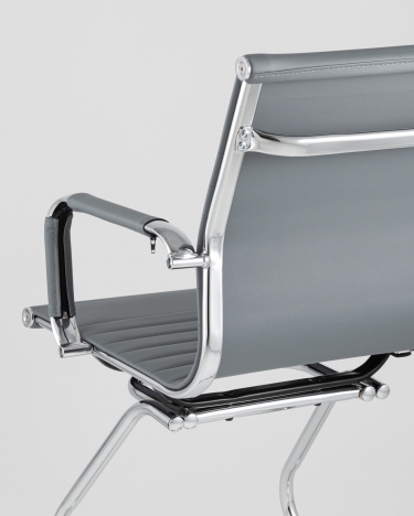 Кресло для посетителей Stool Group TopChairs Visit Серое