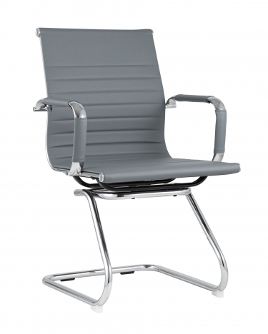 Кресло для посетителей Stool Group TopChairs Visit Серое