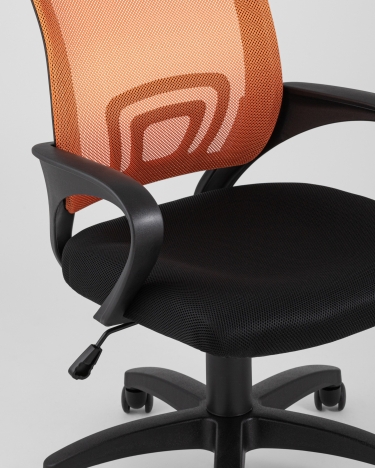 Компьютерное кресло Stool Group TopChairs Simple Оранжевое