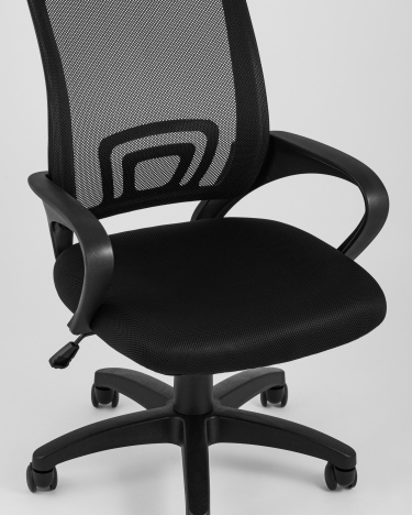 Компьютерное кресло Stool Group TopChairs Simple Черное